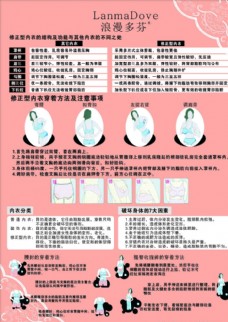 内衣试穿图 穿衣指南 文胸正确穿戴试衣图