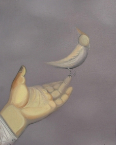 手部水粉画图片