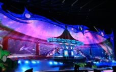 2011南宁国际民歌艺术节舞台背景图片