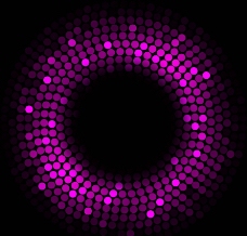 紫色霓虹灯背景图片