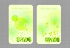 spring卡片类名片图片