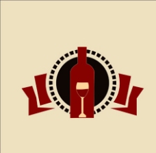红酒标志图片