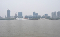 上江上海黄浦江港口图片