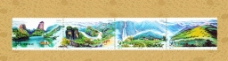武夷四联邮票图片