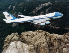 总统山和空军一号图片