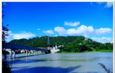 中国桥梁 水库铁路桥图片