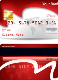 名片模板银行卡信用卡图片