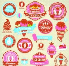 卡通冰淇淋素材图片