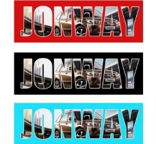 jonway字母镂空图片