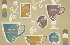咖啡杯简洁创意咖啡素材图片