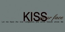 KISS艺术字