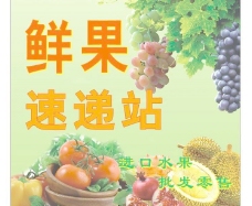 榴莲海报水果图片