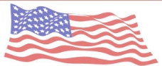 从美国国旗矢量包示例文件