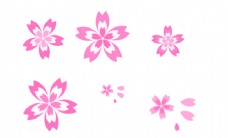 樱花花瓣多层笔刷