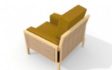 室内家具之沙发1233D模型