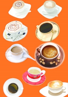 咖啡杯杯子素材图片