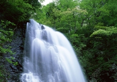 山水瀑布-漂亮的瀑布