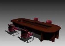 办公桌模型办公桌3D办公家具模型20080918更新98