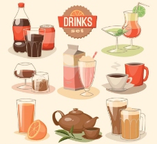 水果饮料果汁饮料茶水图片