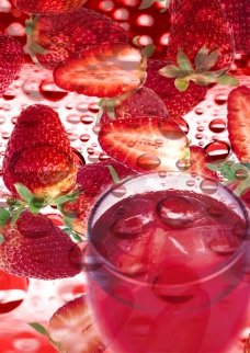 医疗饮食安全草莓汁的科学研究分析